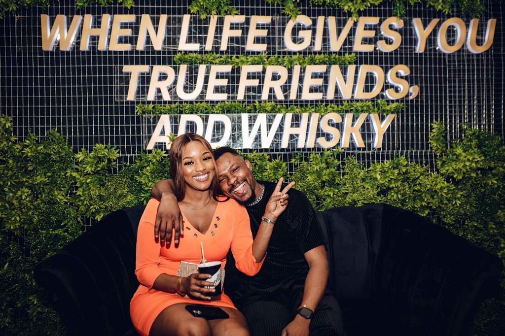 Mr. Dowells hosts friends at Bovi's Whisky Party