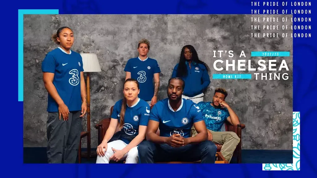 Chelsea home kit 2022/23 season