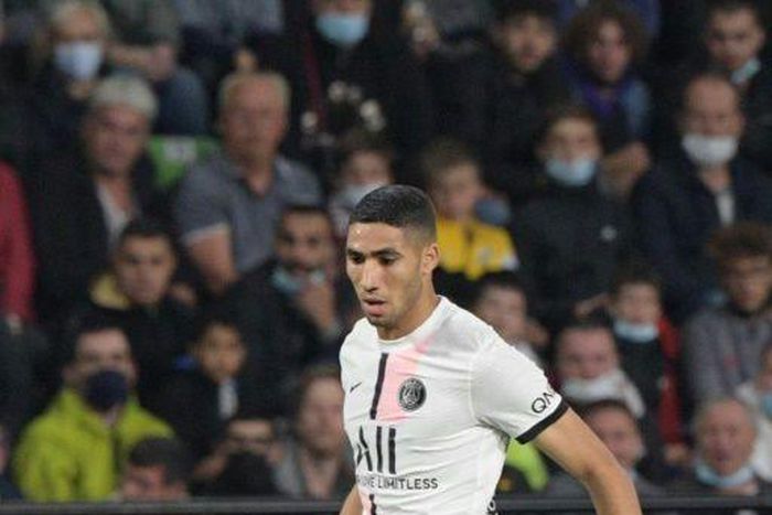 Achraf Hakimi was PSG's match-winner against Metz in midweek