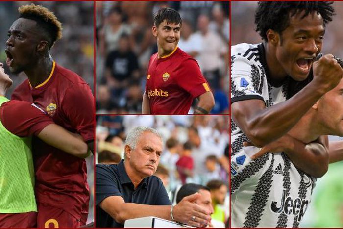 Juventus and Roma share points in Turin.