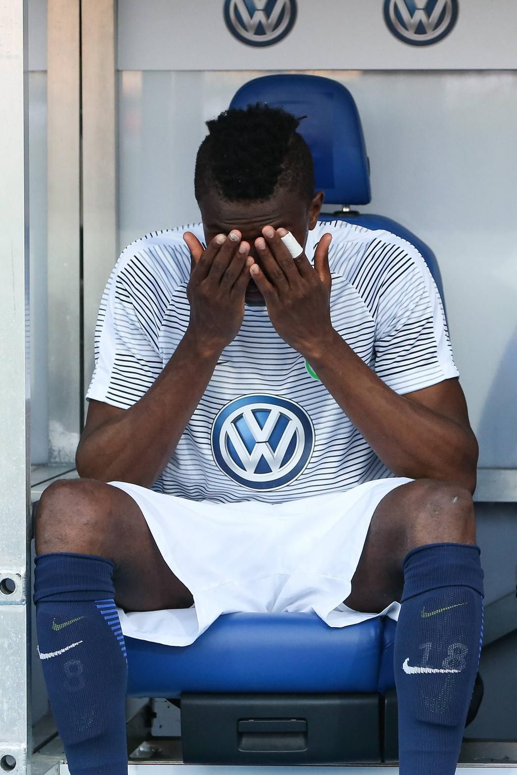 Victor Osimhen was facing a nightmare of a spell in his first season with Wolfsburg