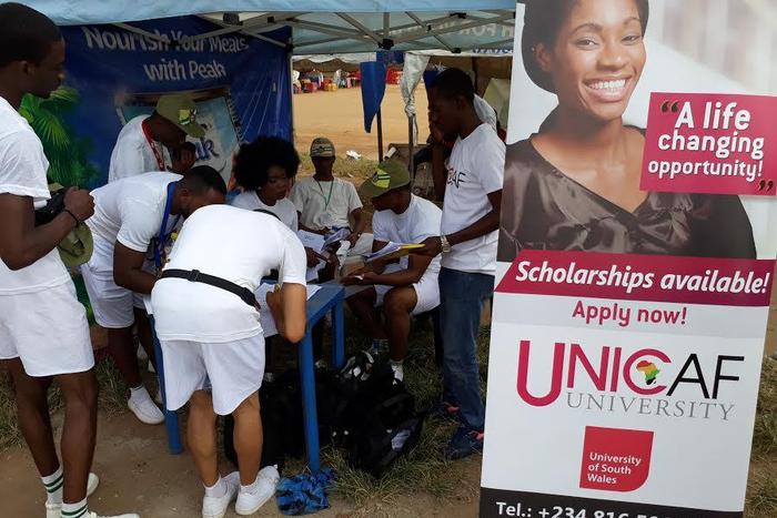 UNICAF offers scholarship opportunity to Corps members at Lagos orientation camp
