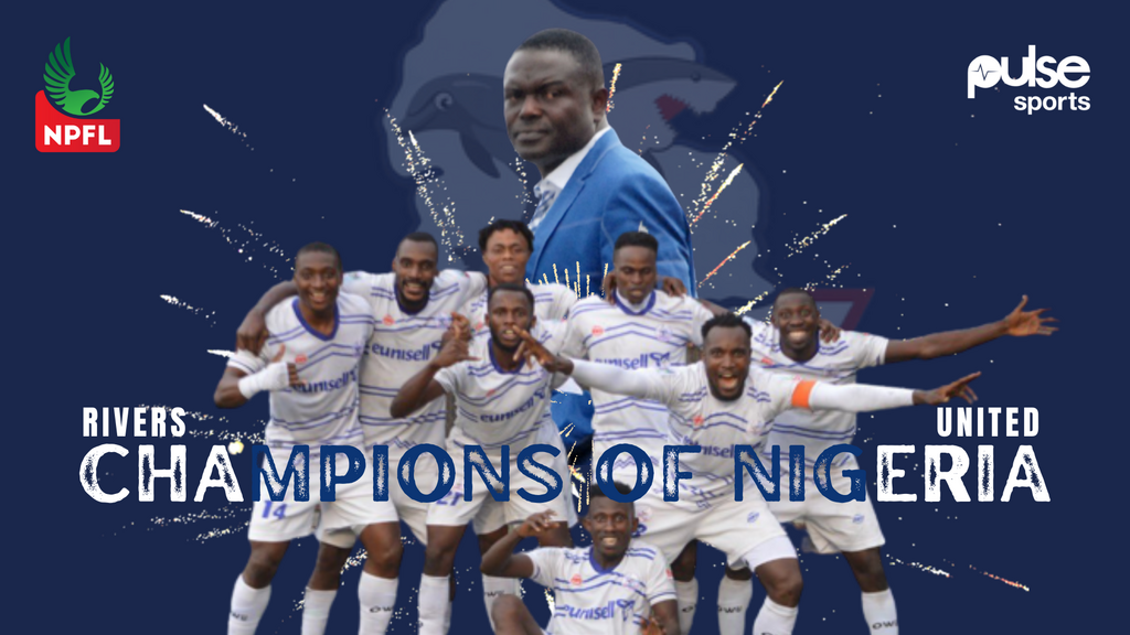 Rivers United are champions of the NPFL