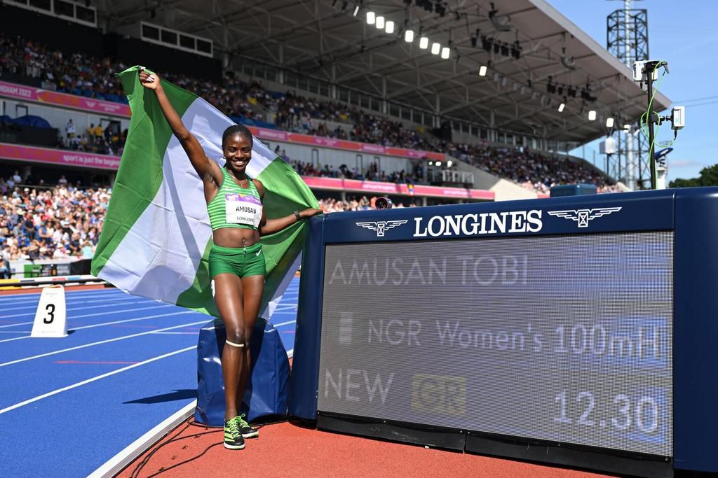 Tobi Amusan Wins Gold At Commonwealth Games, sets new record