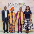 From L-R: Jerry Tagang, Director, Directorate of Leather Training and Production Technology, Nigerian Institute of Leather Science and Technology (NILEST); Sefiyat Ismaila, Kafawa Handbags Manufacturing Trainee; Ridwan Ige, Kafawa Footwear Construction...