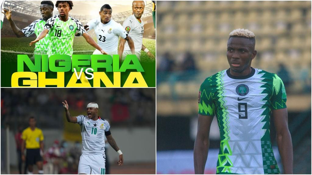 The Super Eagles of Nigeria face a tough battle against the Black Stars of Ghana