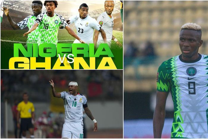 The Super Eagles of Nigeria face a tough battle against the Black Stars of Ghana