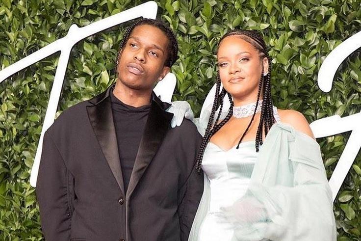 Rihanna and her boyfriend ASAP Rocky [Instagram/ASAPandRihanna]