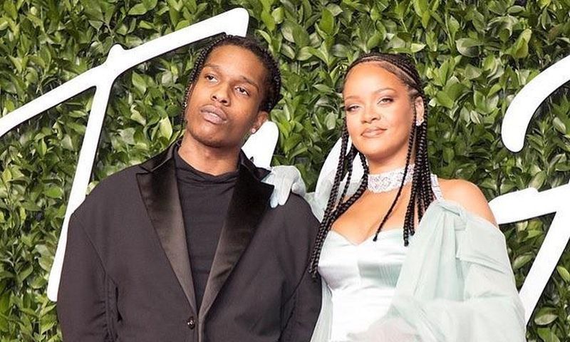 Rihanna and her boyfriend ASAP Rocky [Instagram/ASAPandRihanna]