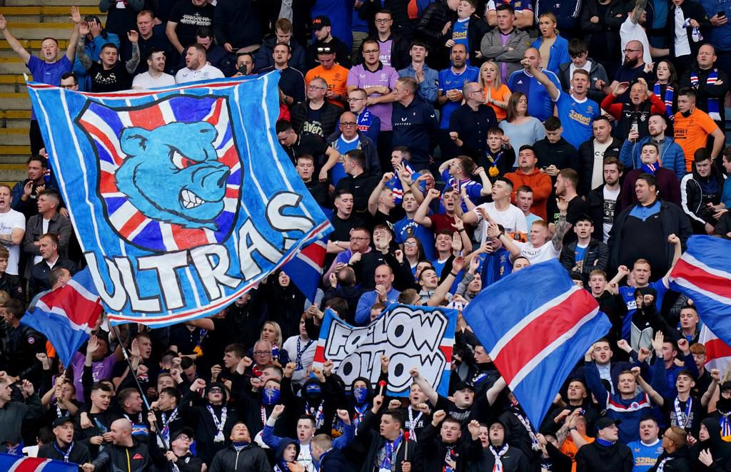 A section of Dundee United supporters were loudly against the tribute for Queen Elizabeth II