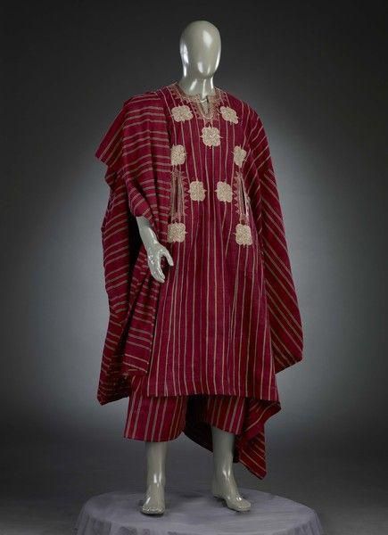 The agbada is quite common [Pinterest]