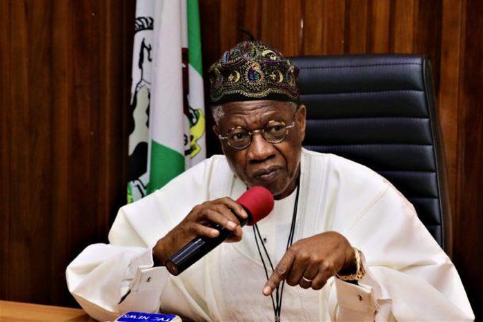 The Minister of Information and Culture, Lai Mohammed [FMIC]