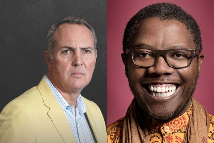 Arnold Vosloo and Mandla Dube