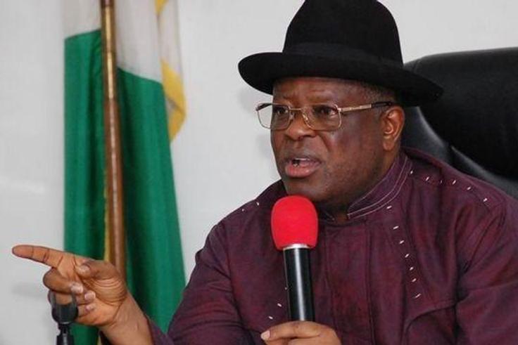 Governor Dave Umahi and some of his aides have tested positive for coronavirus (BBC)