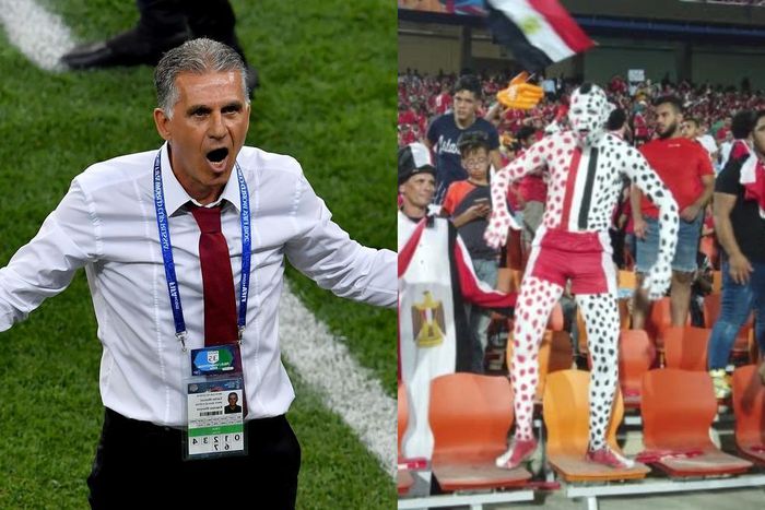 ‘Come down and face me’ – Angry Egypt coach confronts fans after Nigeria loss (Video)