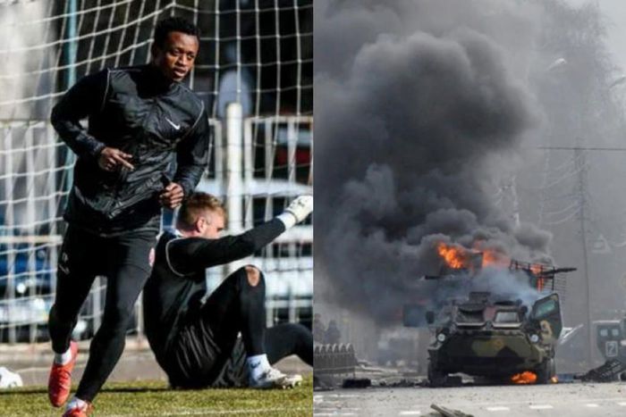 ‘I had to flee because rockets were exploding everywhere’ – Ghanaian striker in Ukraine