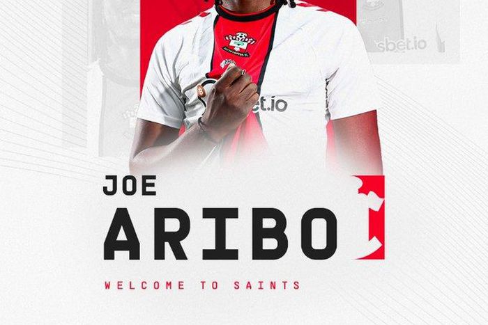 Joe Aribo is officially a Southampton player