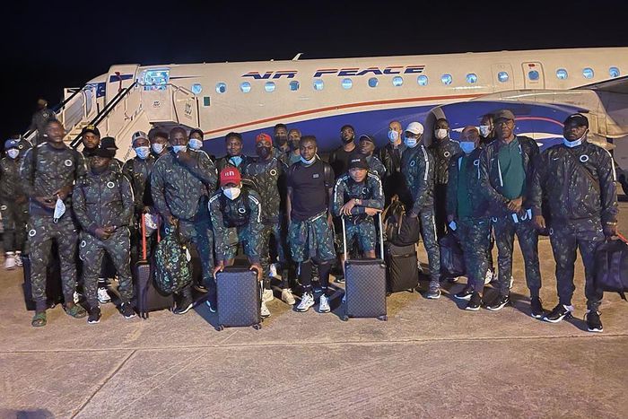 The Eagles have landed in Cameroon for business.