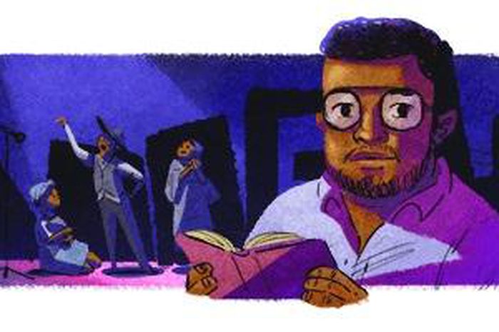 Ola Rotimi's doddle on Google's homepage