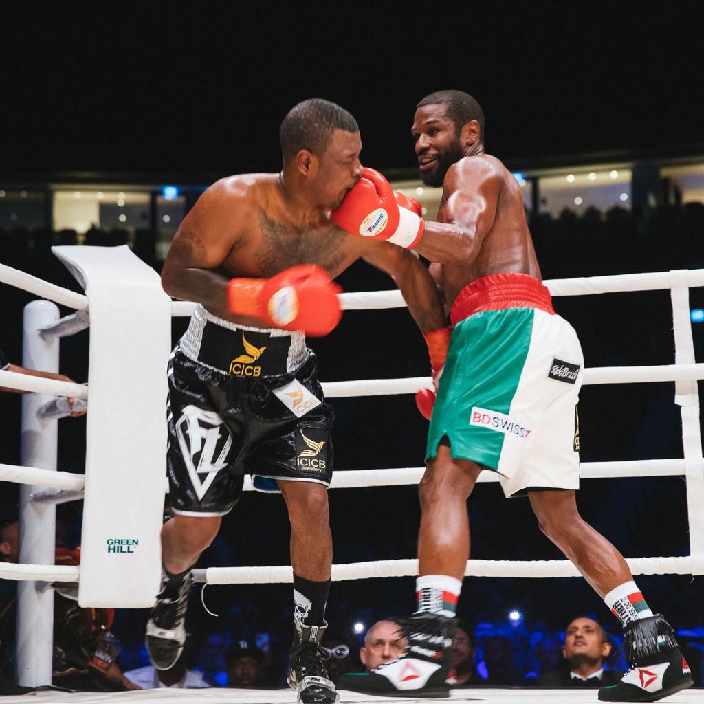 Okocha teams up with Floyd 'Money' Mayweather in Abu Dhabi