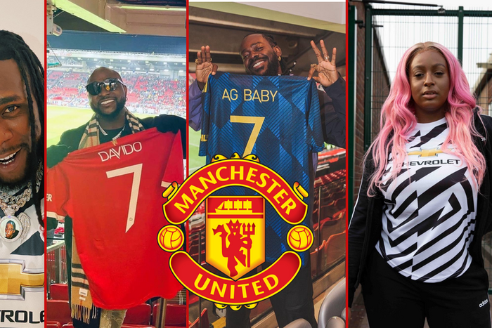 Pulse Sports reviews 8 Nigerian celebrities who are Manchester United fans