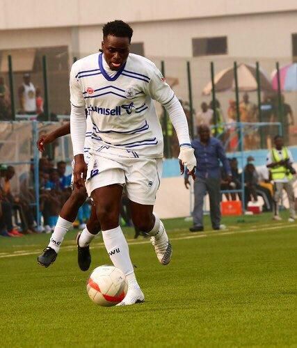 Rivers United striker Ishaq Rafiu has been on fire, scoring 11 goals so far in the current NPFL season
