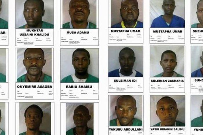 Photos of some of the jailbreakers in Nigeria