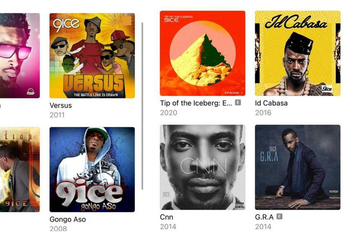 9ice Albums