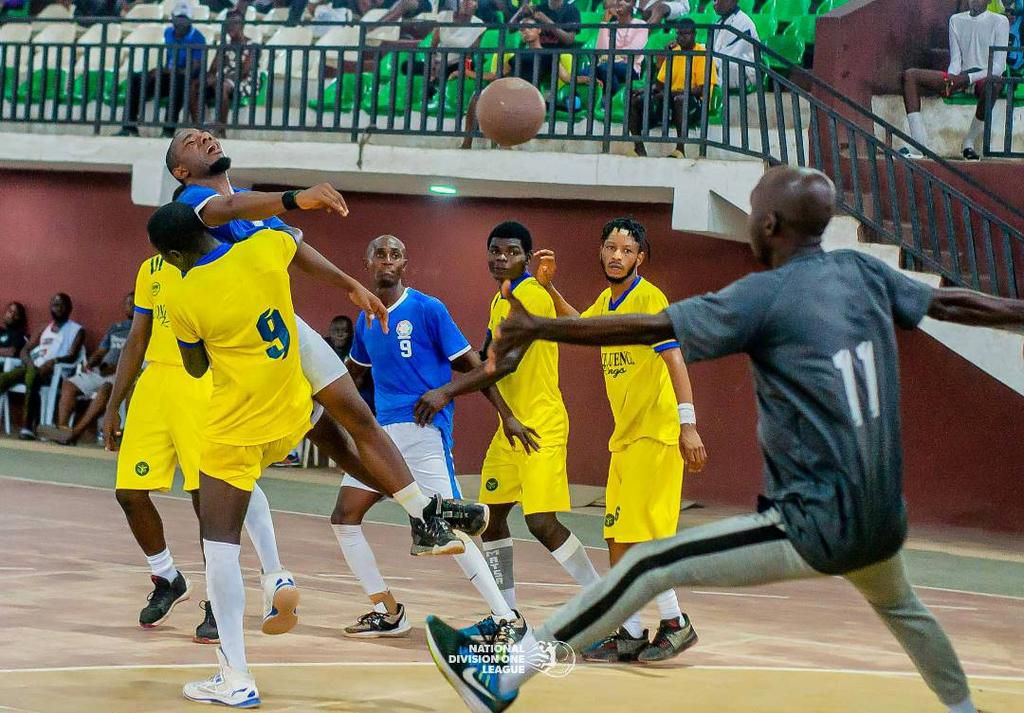 It was a busy day at the National Division One Handball League.