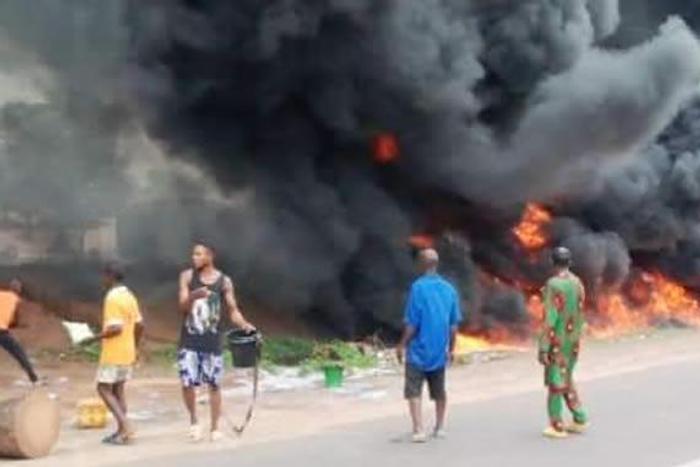 Explosion in Kabba (PremiumTimesNG)