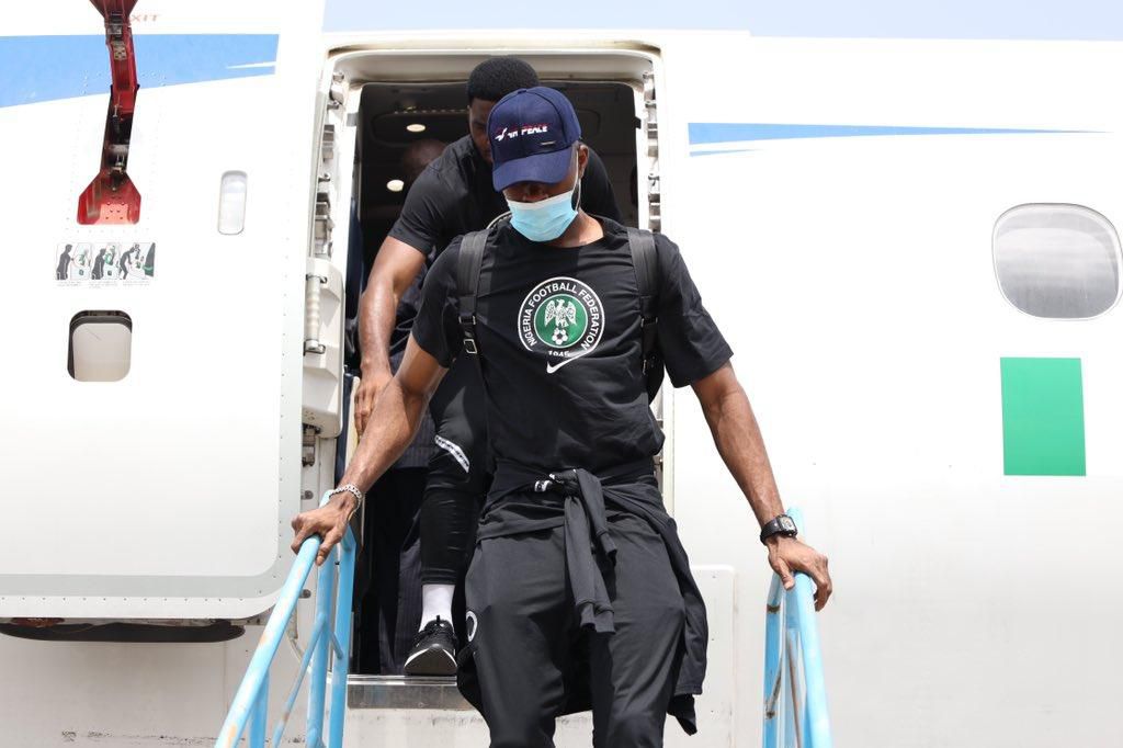 The Super Eagles of Nigeria have landed in Kumasi for clash against Ghana