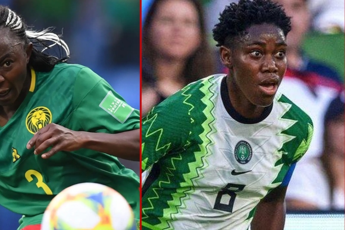 Ajara Nchout and Asisat Oshoala