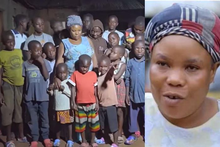 Mariam Nabatanzi and her children