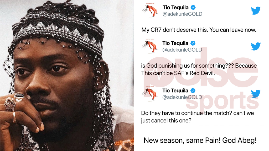 AG Baby's reaction to Manchester United's 4-0 loss to Brentford