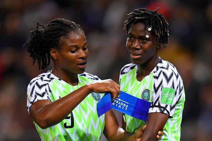 Desire Oparanozie and Asisat Oshoala the 2019 FIFA World Cup