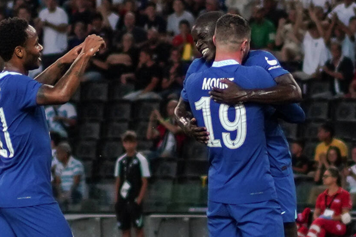 Ngolo Kante is back in Chelsea training