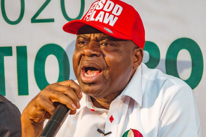 Bayelsa state Governor, Douye Diri. [Twitter/@iamDouyeDiri]