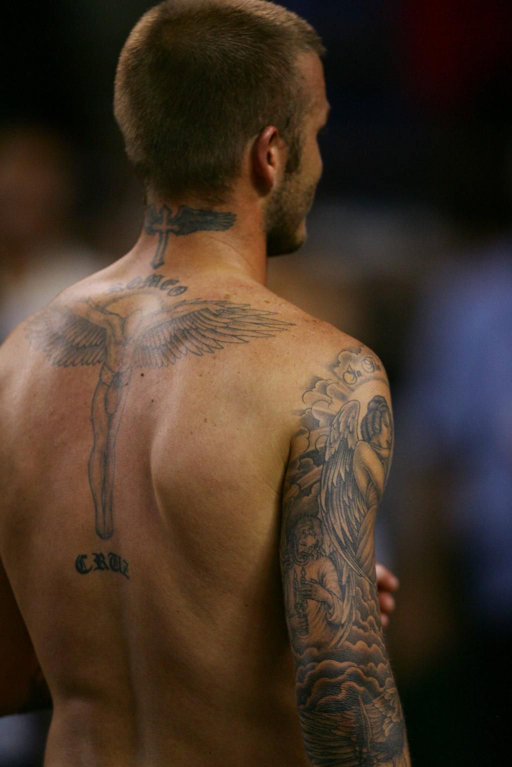 David Beckham tattoos`