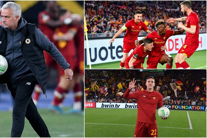 Mourinho reacts as Zaniolo's hat-trick lifts AS Roma past Bodø/Glimt