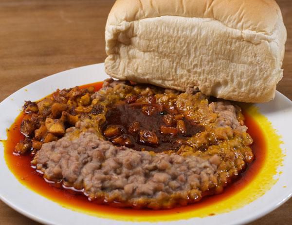 Bread and Beans. [allnigerianfoods]