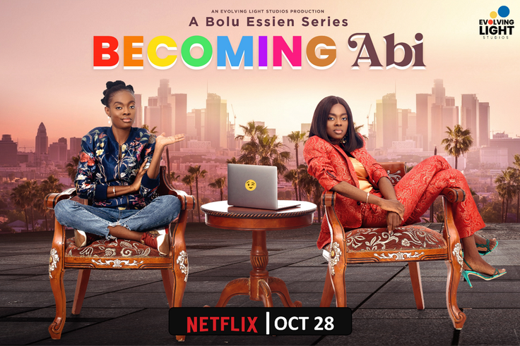Bolu Essien's intriguing workplace dramedy - becoming Abi, will debut on Neflix globally on October 28, 2022