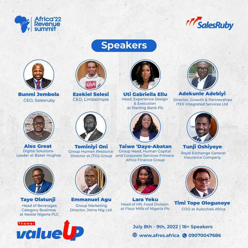 Join Africa’s Biggest Revenue Summit