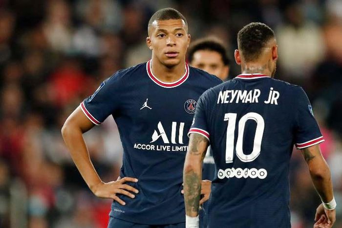 Kylian Mbappé et Neymar