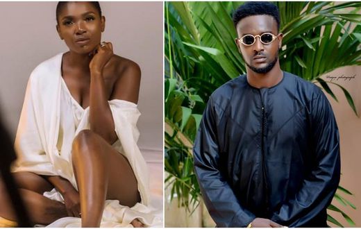 Nollywood actress Annie Idibia and her brother Wisdom Macauley [Instagram/AnnieIdibia] [Instagram/MacauleyWisdom]