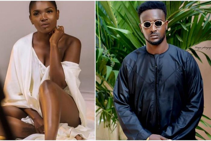 Nollywood actress Annie Idibia and her brother Wisdom Macauley [Instagram/AnnieIdibia] [Instagram/MacauleyWisdom]