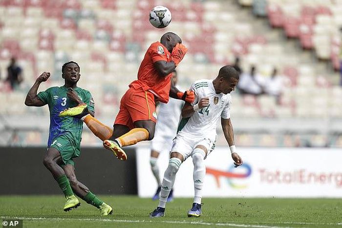 Ibrahim Kamara put on a sweeping clinic against Algeria