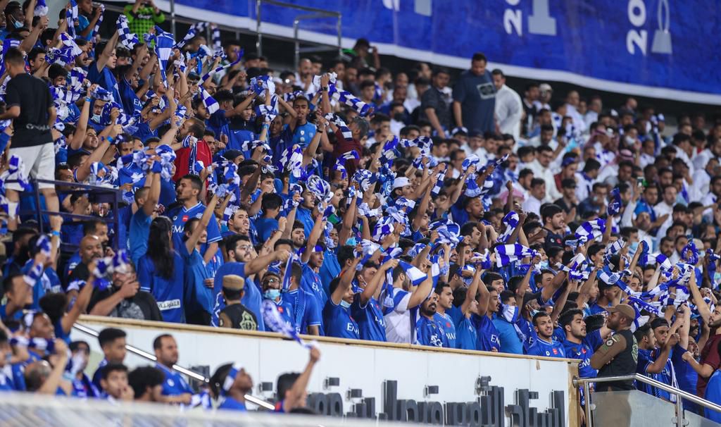 Al Hilal fans are enjoying Nigeria's Odion Ighalo and his goals.