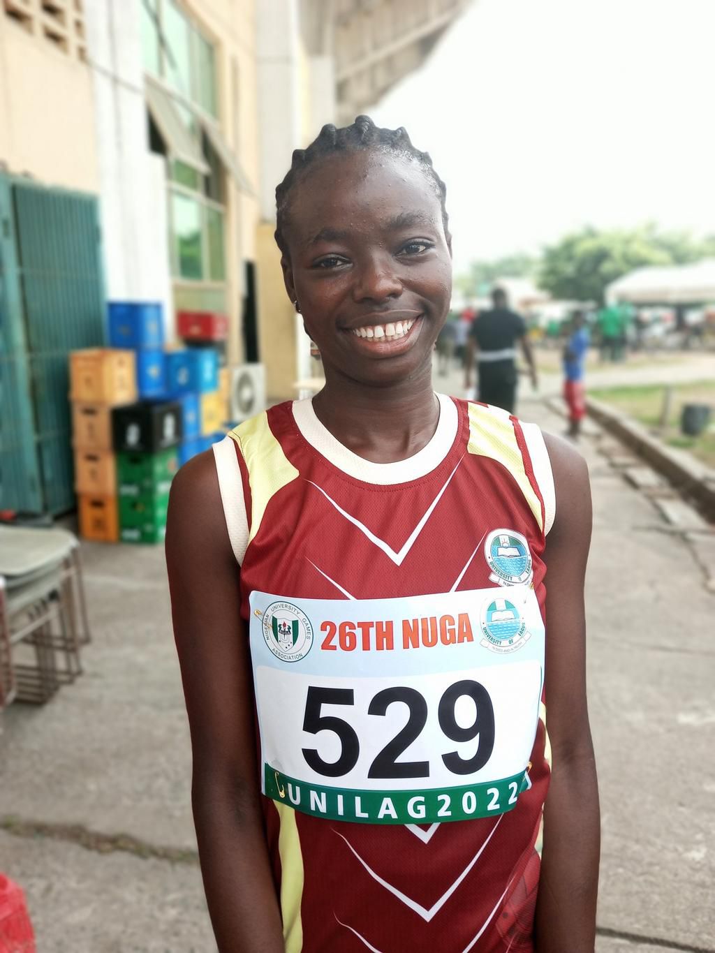 UNILAG star, Naomi Nnamdi Chinyere.  Photo Credit: Unilagnuga.