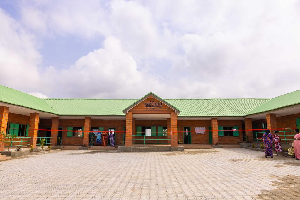 The just completed school building at Kuchiko-Ija, Niger State by Tabith Cumi and Floki