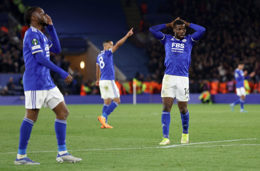 Kelechi Iheanacho almost sealed the win for Leicester City